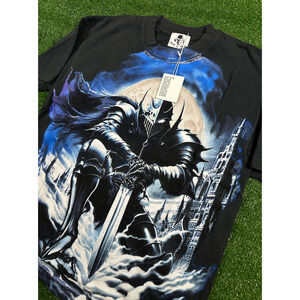 Warren Lotas ' The Protector' Black Men's T-Shirt - Size Medium